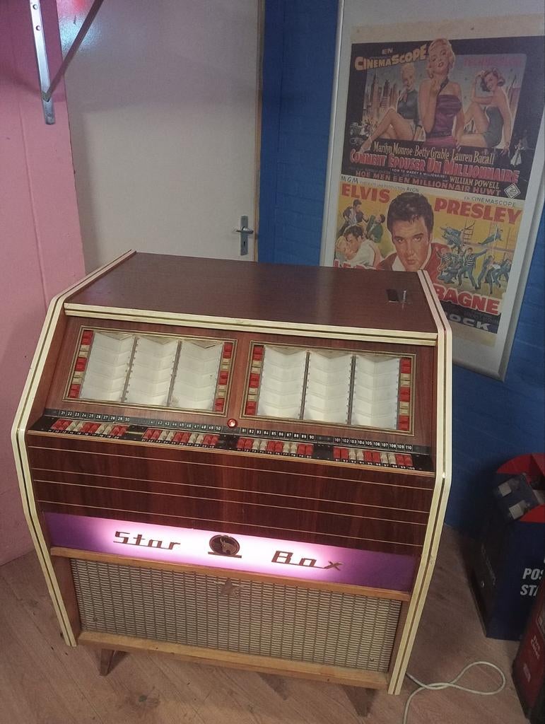 Jukebox Starbox Böck automaten, Verzamelen, Ophalen, Gebruikt, 1960 tot 1970, Ami