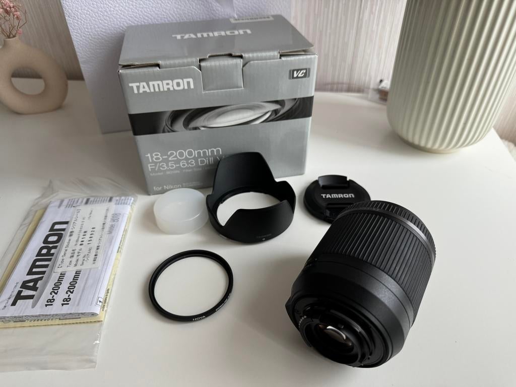 Tamron  Di II VC 18-200mm standart lens voor Nikon, Ophalen of Verzenden, Zo goed als nieuw, Telelens, Zoom