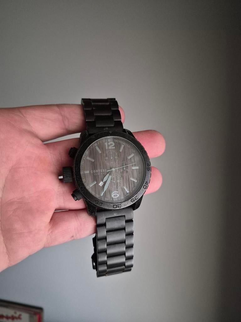 Cortese Horloge (let op! Heeft aandacht nodig), Sieraden, Tassen en Uiterlijk, Horloges | Heren, Overige merken, Staal, Gebruikt