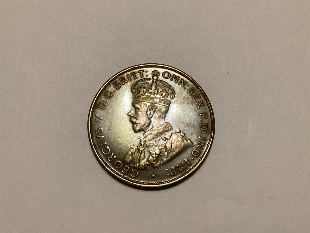 Australië 1 penny 1933, Ophalen of Verzenden