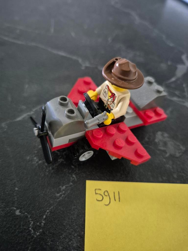Lego 5911: Vliegend Avontuur!, Ophalen, Zo goed als nieuw, Complete set, Lego