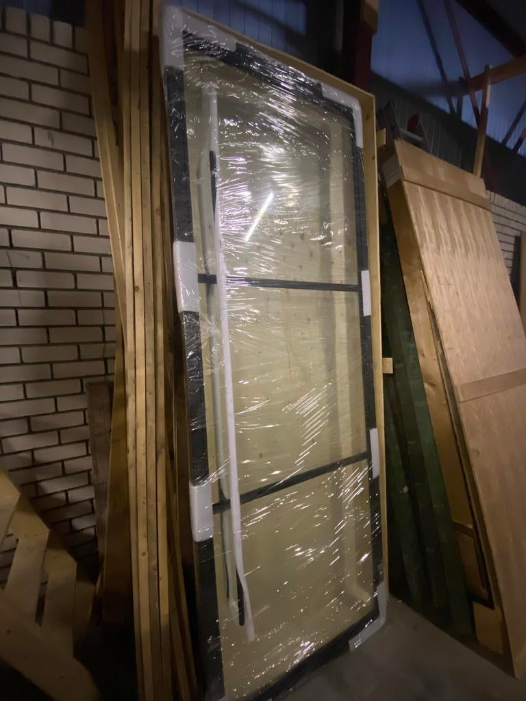 Stalen taatsdeur nieuw in verpakking, 80 tot 100 cm, 215 cm of meer, Binnendeur, Nieuw