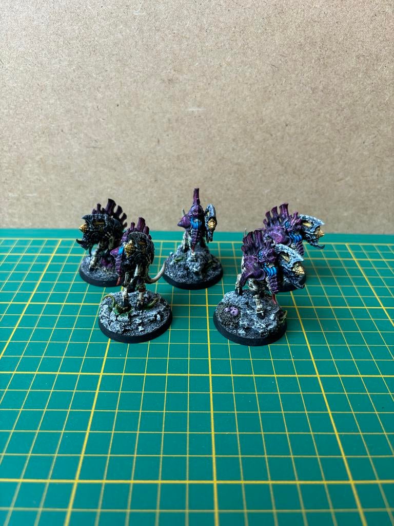 Warhammer 40k Tyranid Barbgaunts tyranids, Hobby en Vrije tijd, Wargaming, Gebruikt, Warhammer 40000, Figuurtje(s), Geverfd, Ophalen of Verzenden