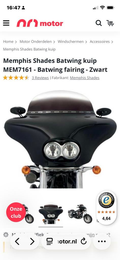 Gezocht Kuip voor een fatbob van 2014, Motoren, Onderdelen | Harley-Davidson, Ophalen of Verzenden