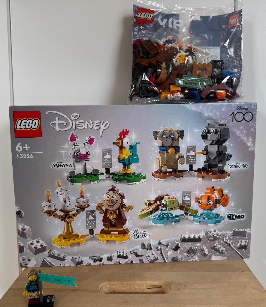 LEGO 43226 | DISNEY DUO’S |  NEW + 40608 Halloween, Ophalen, Ongeopend/sealed, Lego, Nieuw