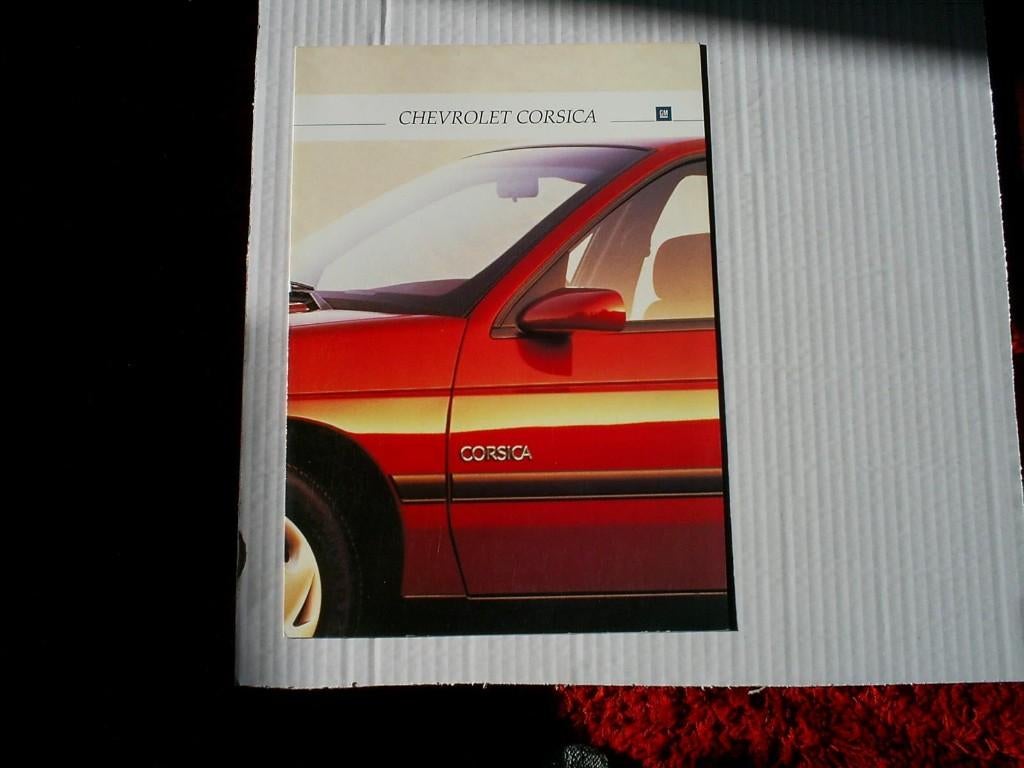 Chevrolet Corsica 1992 8 pag., Verzenden, Zo goed als nieuw, Chevrolet