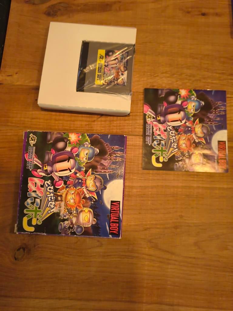 Virtual Boy panic bomber compleet, Spelcomputers en Games, Games | Overige, Gebruikt, Vechten, 1 speler, Ophalen of Verzenden