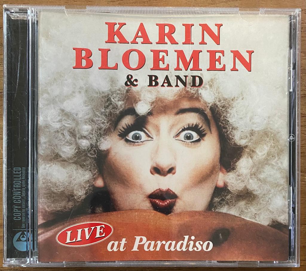 Karin Bloemen Live in Paradiso, Cd's en Dvd's, Ophalen of Verzenden, Zo goed als nieuw