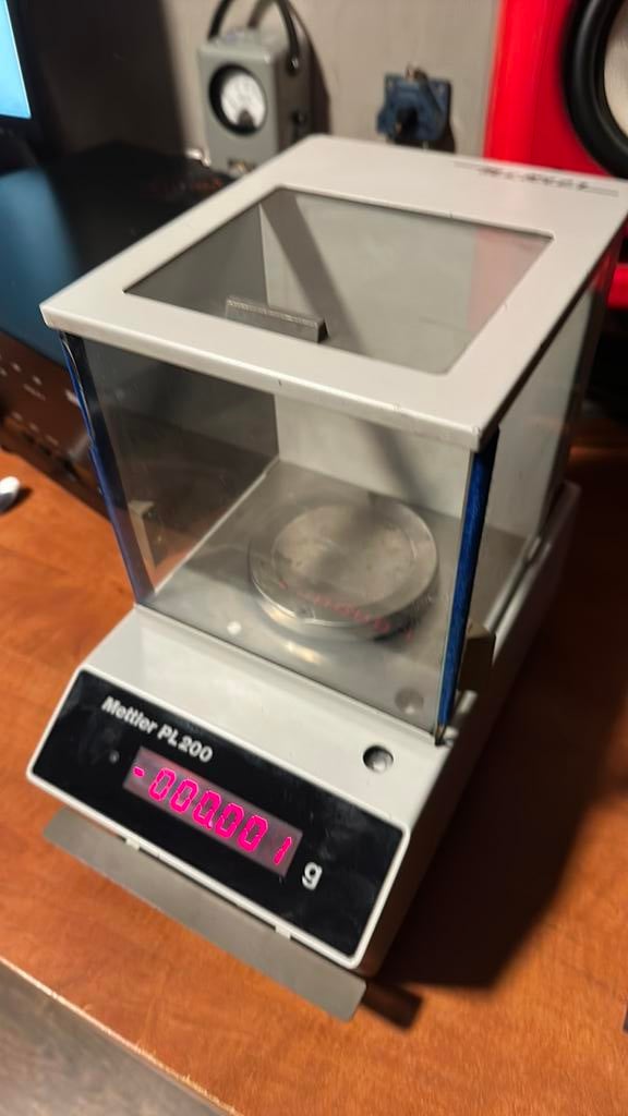 Mettler PL200. Lab weegschaal 0,001 tm 200 gram., Witgoed en Apparatuur, Weegschalen, Ophalen of Verzenden, Digitaal, Overige typen