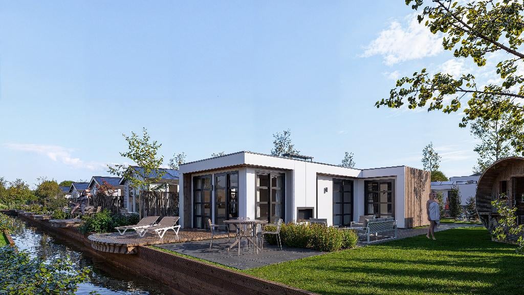 Zeer luxe en duurzame Recreatievilla, Huizen en Kamers, Recreatiewoningen te koop, 2 slaapkamers, Verkoop zonder makelaar, 69 m²