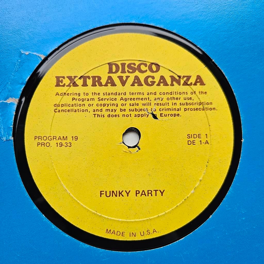 Disco Extravaganza 12inch 80s Disco Mix Vinyl Gary's Gang, Ophalen of Verzenden, 12 inch, Maxi-single