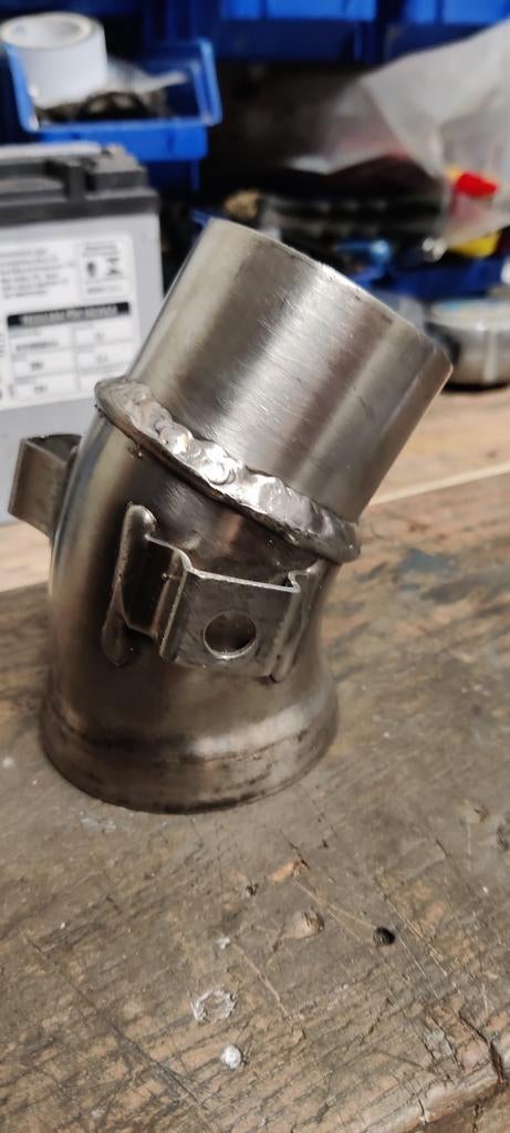 BMW K1300S K1300R linkpijp 60mm aansluiting, Motoren, Onderdelen | BMW, Ophalen of Verzenden