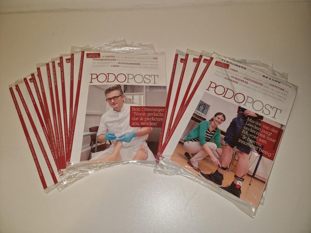 Podopost Tijdschriften - 14 stuks, Ophalen of Verzenden, Nieuw, Overige typen