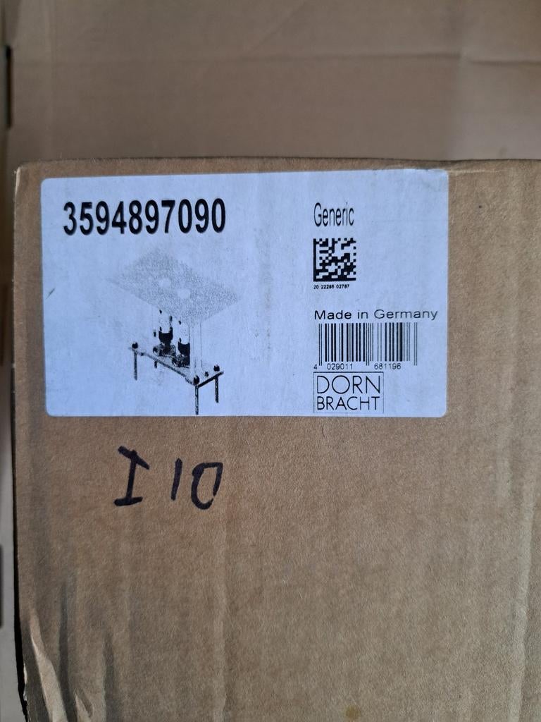 2x Dornbracht inbouwdeel douche 3594897090, Köbbingser Mühle 6, 58640 Iserlohn, Germany, Nieuw, Ophalen of Verzenden, Mail@dornbracht.com
