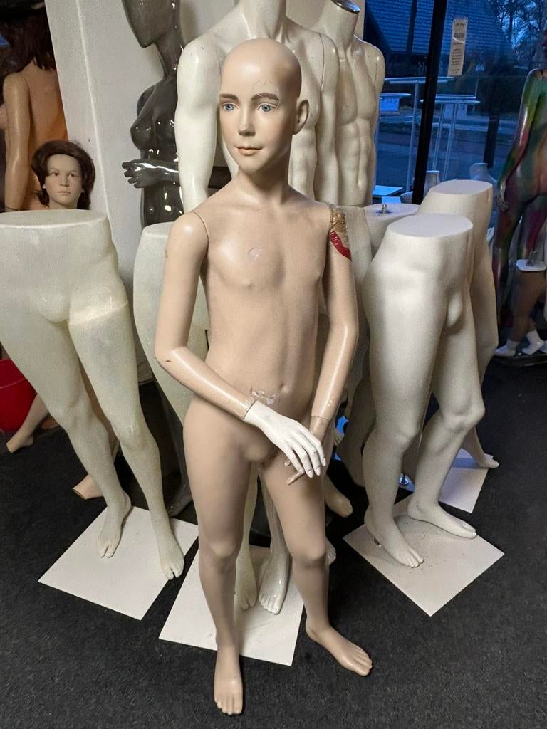 Goedkope kinder etalagpop paspop mannequin Hindsgaul, ., Nieuw, Ophalen of Verzenden, .