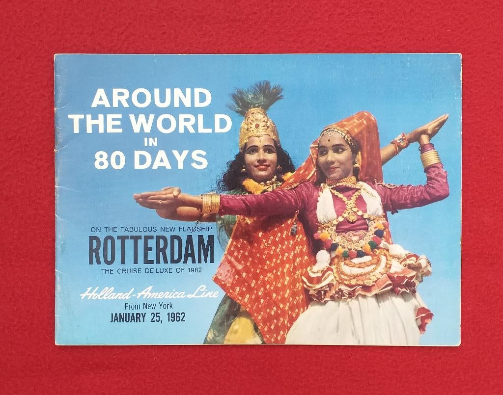 Holland America Line SS Rotterdam. Brochure 1962., Verzenden, Gebruikt, Overige typen