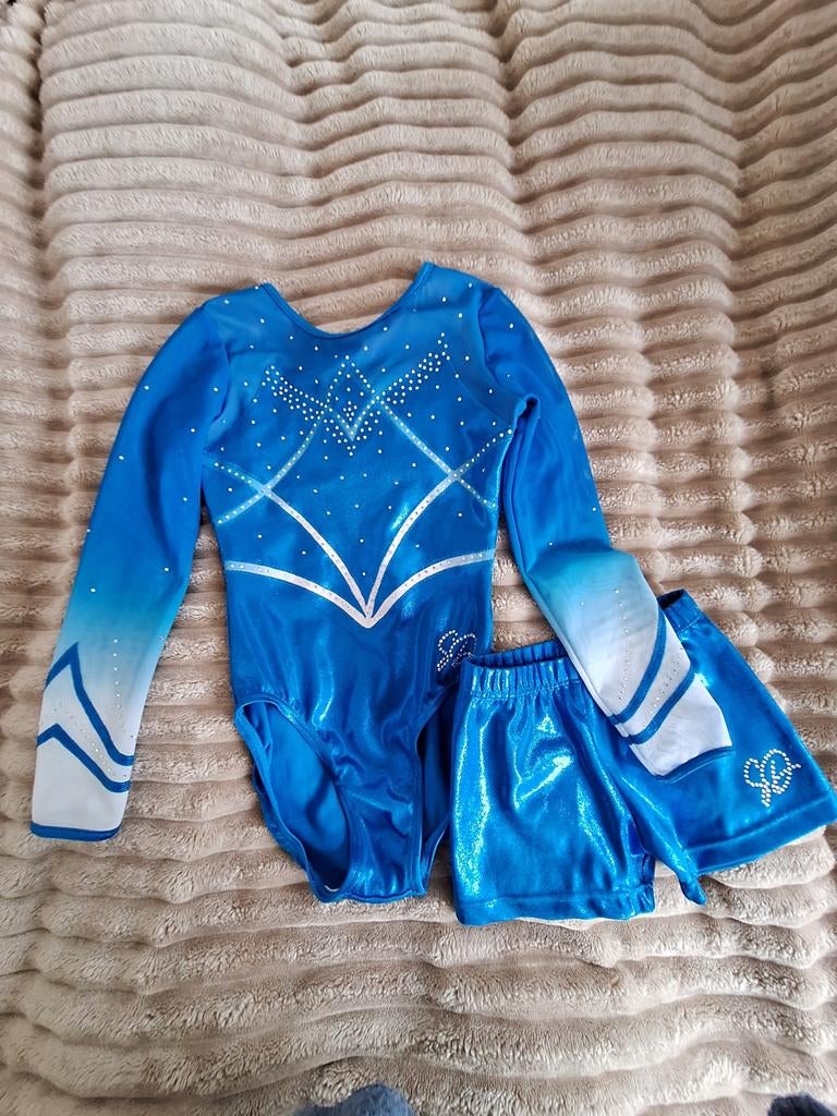 Turnpakje Maat AXS - Sparkle & Dream, Sport en Fitness, Turnen, Ophalen of Verzenden, Gebruikt