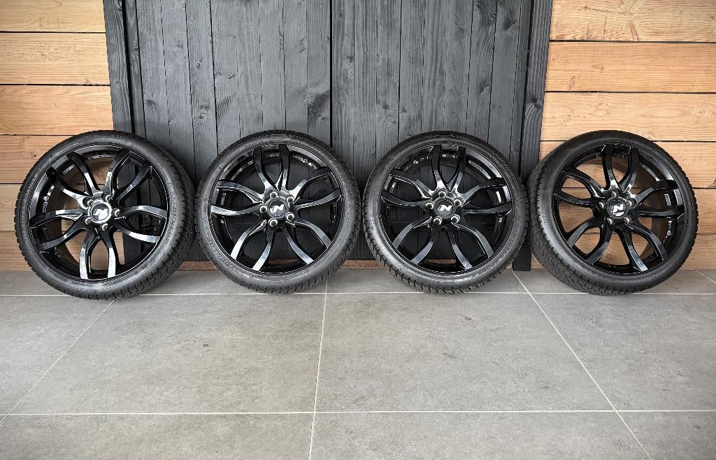 18 inch Hyundai I30N velgen met winterbanden, Auto-onderdelen, Banden en Velgen, Ophalen, 18 inch, Gebruikt, Banden en Velgen