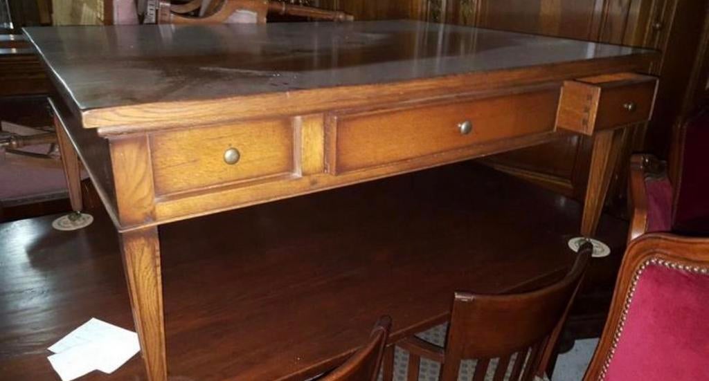Kersenhouten Salontafel, Ophalen