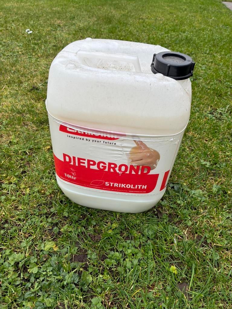 Diepgrondeer. voorbehandeling, Doe-het-zelf en Verbouw, Verf, Beits en Lak, Ophalen of Verzenden, Zo goed als nieuw, Wit