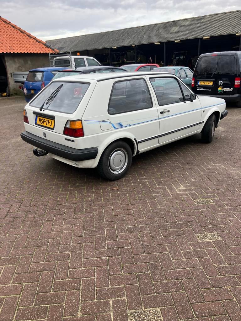 Volkswagen Golf 2 uit 1984 Wit, foto 4