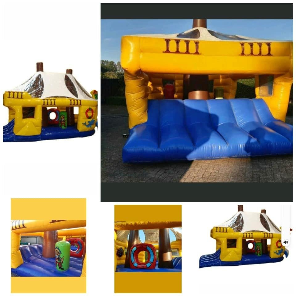 Piratenschip Springkussen te Huur, Ophalen of Verzenden