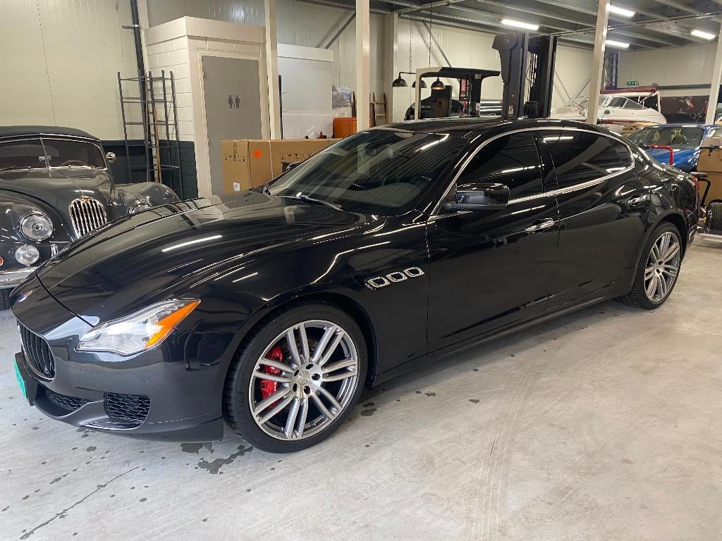 Youngtimer Maserati Quatroporte  3.0 liter diesel Euro 6b, Auto's, Maserati, Euro 5, Achterwielaandrijving, Leder, Bedrijf