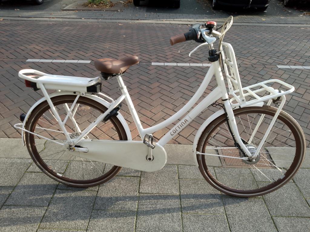 Cortina E -U4 d50 elektrische tranportfiets /damesfiets, Gebruikt, -, -, Versnellingen
