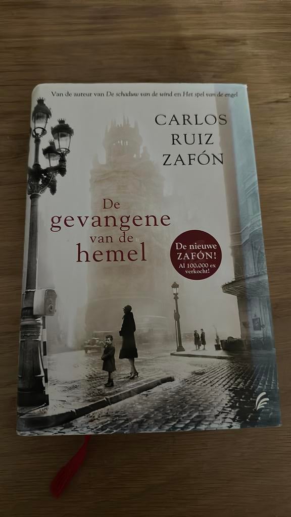 De gevangene van de hemel HARDCOVER, Boeken, Ophalen of Verzenden, Zo goed als nieuw, Carlos Ruiz Zafón