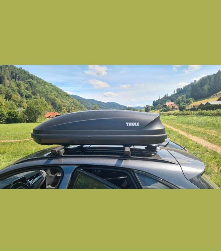 TE HUUR! Thule dakkoffer Pacific M, Auto diversen, Dakkoffers, Ophalen