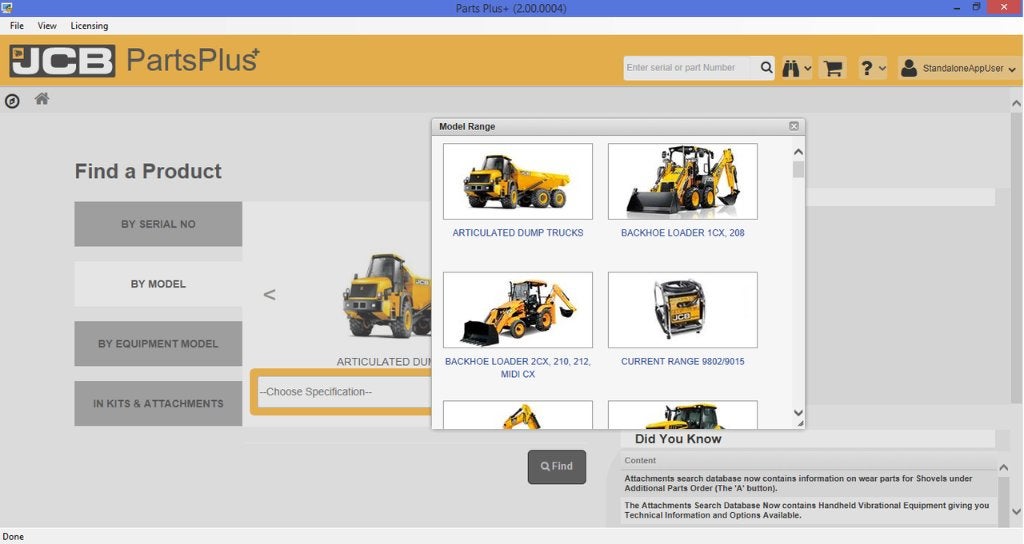 JCB Parts Plus + catalogus 2.00004 [01.2017], Verzenden
