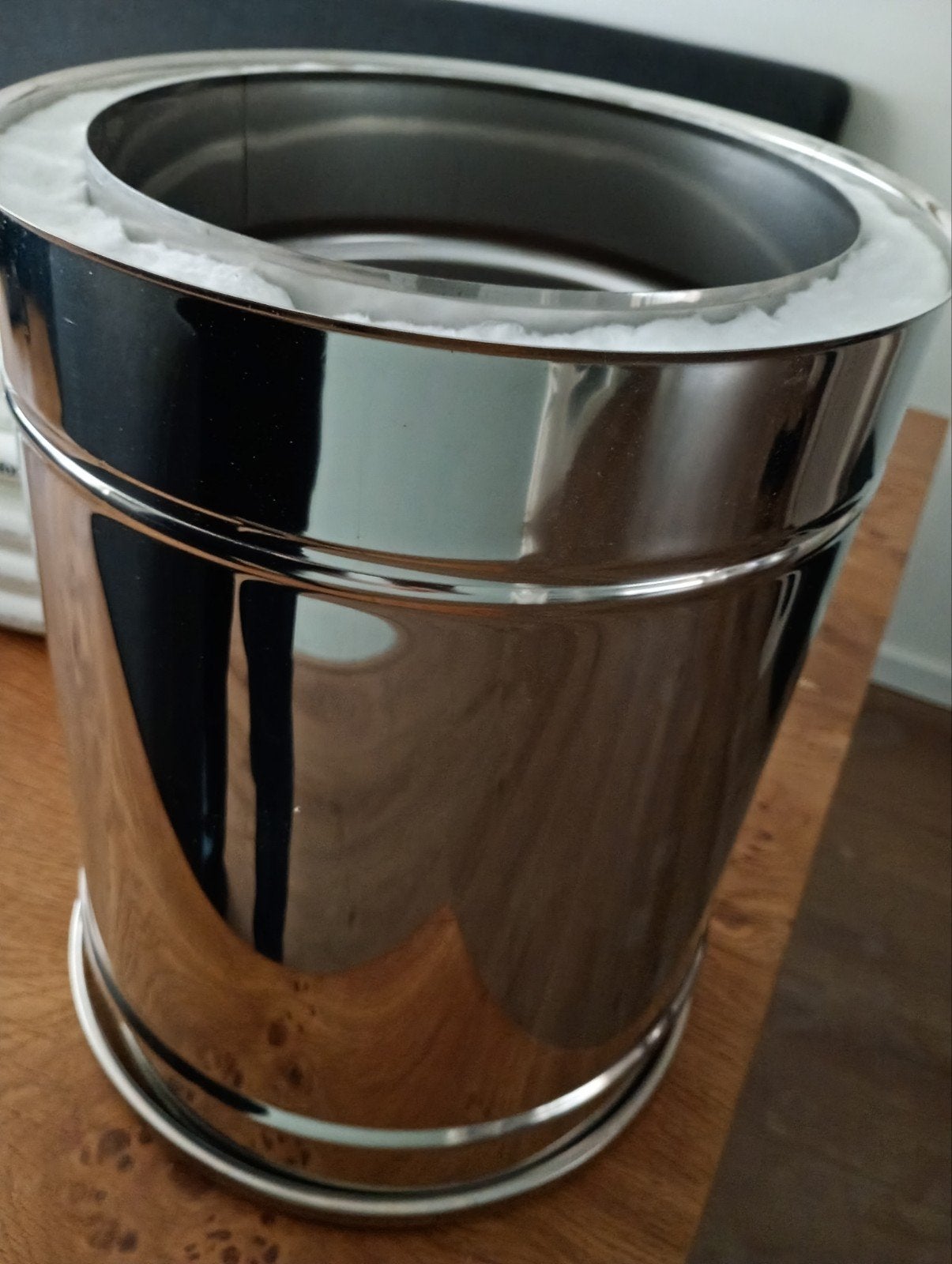 Helex RVS rookkanaal element 330mm lang, diameter 200mm, Ophalen of Verzenden, Nieuw
