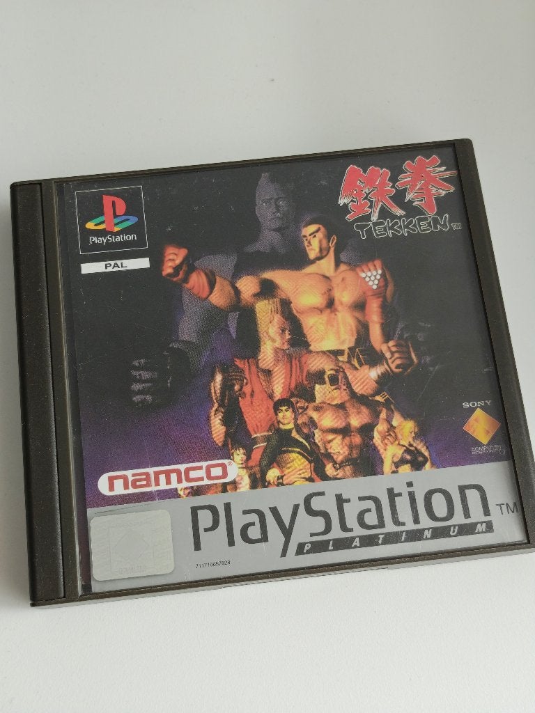 PS1 Tekken, Gebruikt, Vechten, Verzenden, 2 spelers