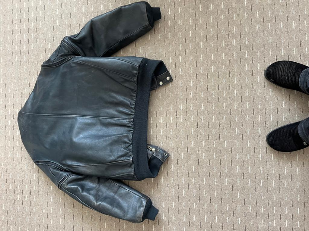 Nostalgisch leren motorjack, Ophalen of Verzenden, Tweedehands, Jas | leer