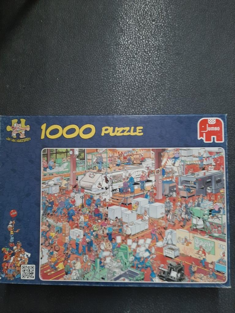 Jan van Haasteren e.a. puzzels 1000 stukjes, Hobby en Vrije tijd, Denksport en Puzzels, Ophalen, 500 t/m 1500 stukjes, Gebruikt