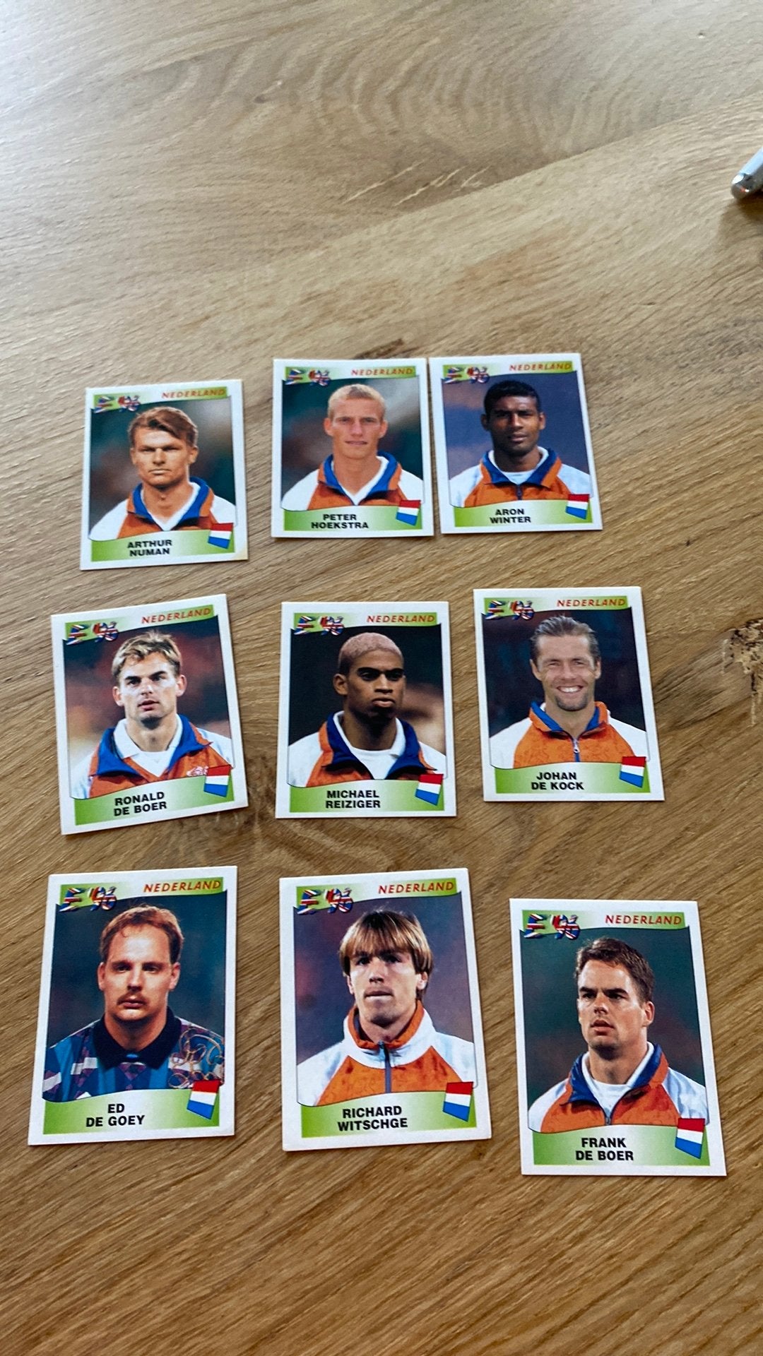 Panini euro 96 nederland, Ophalen of Verzenden, Zo goed als nieuw, Buitenlandse clubs, Poster, Plaatje of Sticker