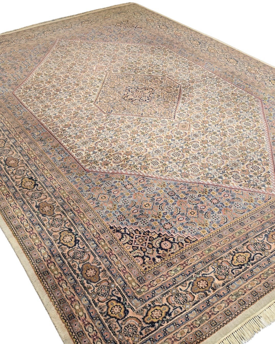 Groot Perzisch tapijt Bidjar 350x250 wollen vloerkleed