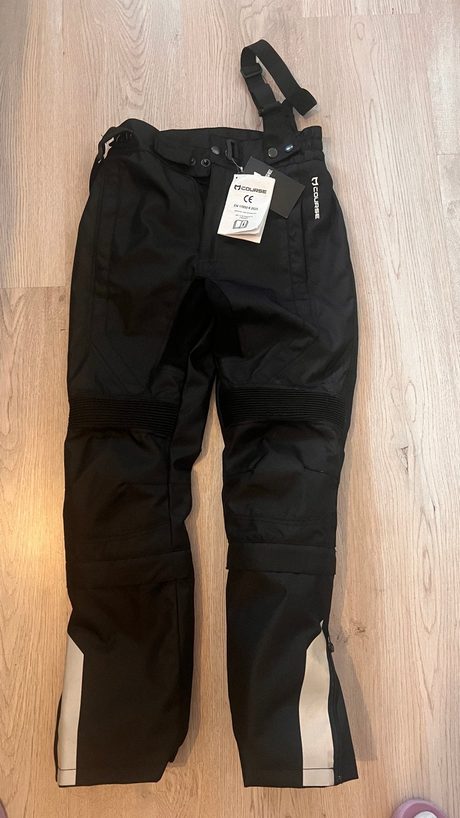 Course Motorbroek Kids Zwart Maat 140 met Wintervoering, Kleding | Dames, Ophalen of Verzenden, Nieuw, Maat 34 (XS) of kleiner
