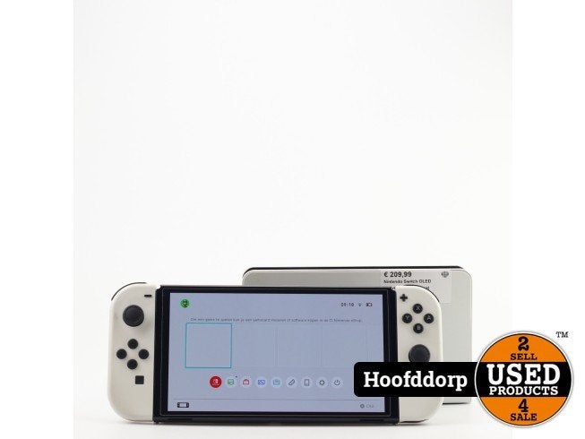 Nintendo Switch OLED Zwart/Wit | Nette staat