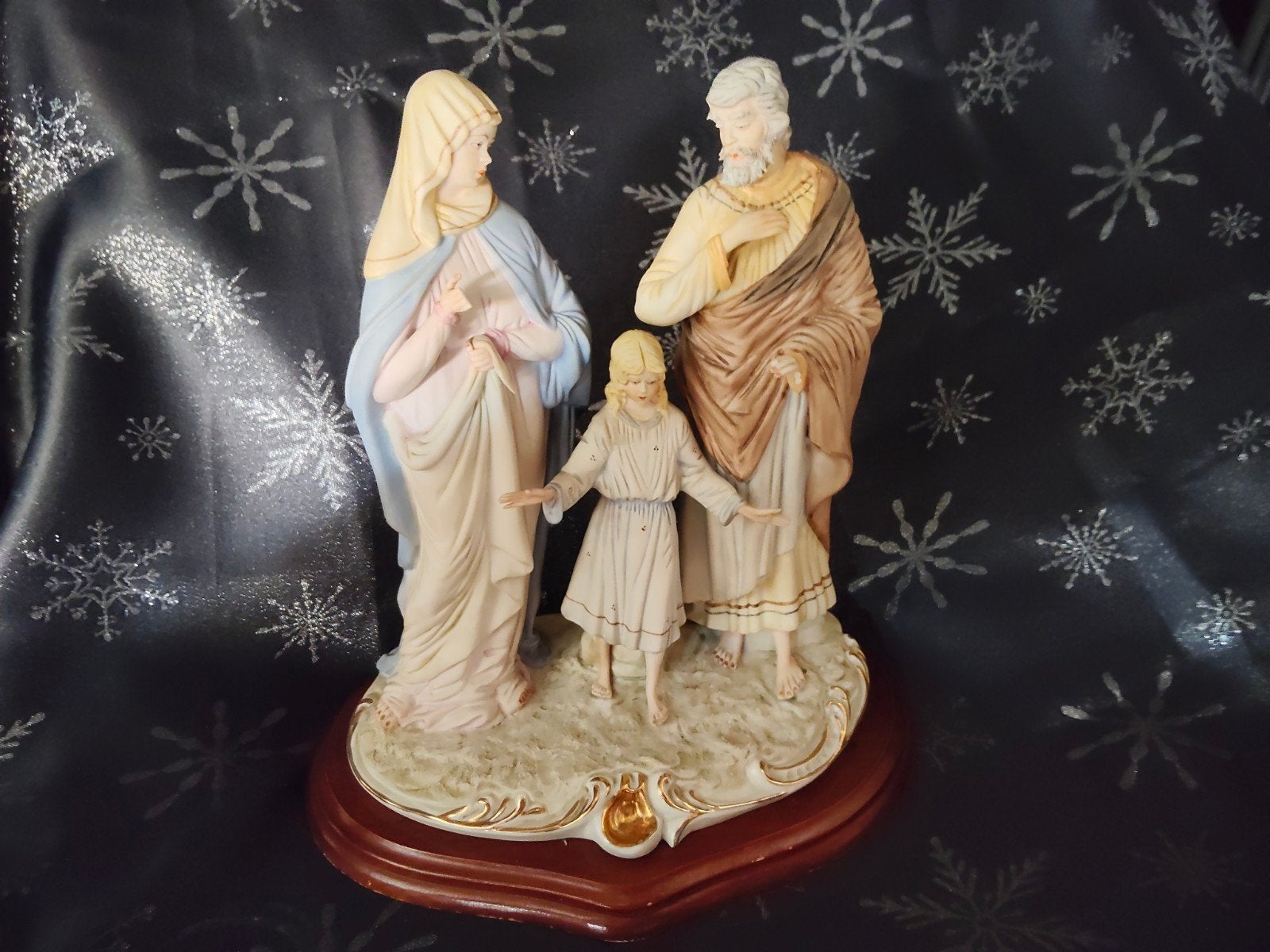 Heilige Familie Beeldje - Kerststal Decoratie, Ophalen