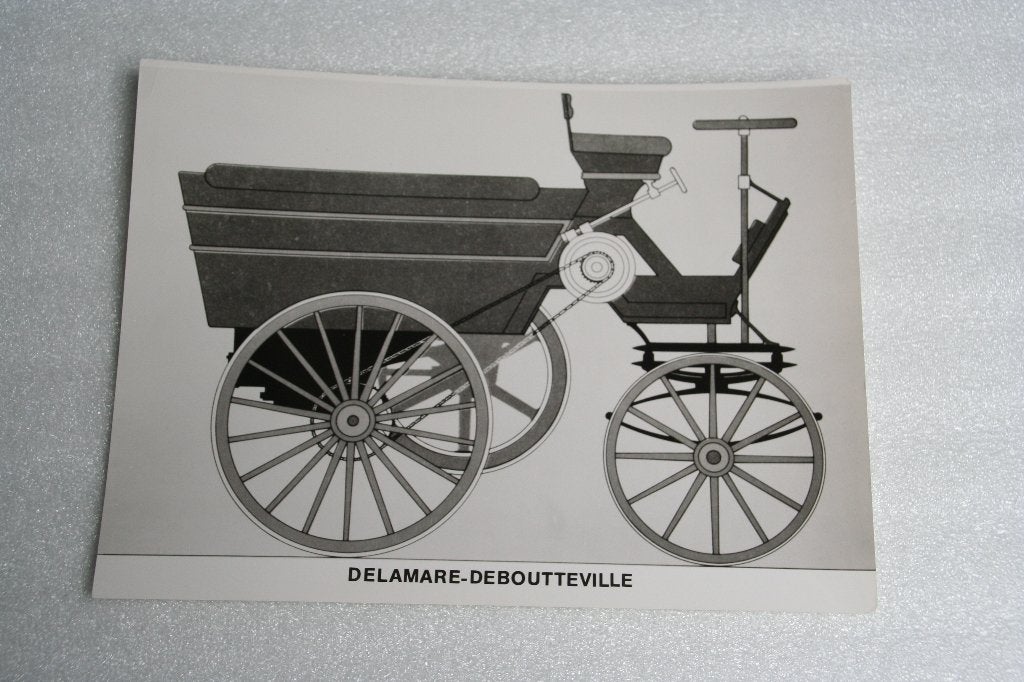 Persfoto Delamare-Deboutteville (1884) (1), Ophalen of Verzenden, Nieuw, Overige merken