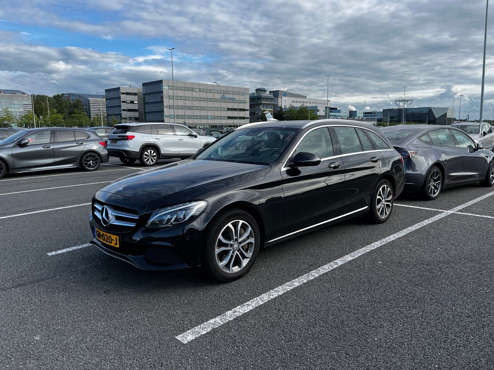 Mercedes-Benz C-Klasse C350 e Plug-in Hybrid 279pk 7G-TRONIC, Automaat, Achterwielaandrijving, Beige, Stationwagon