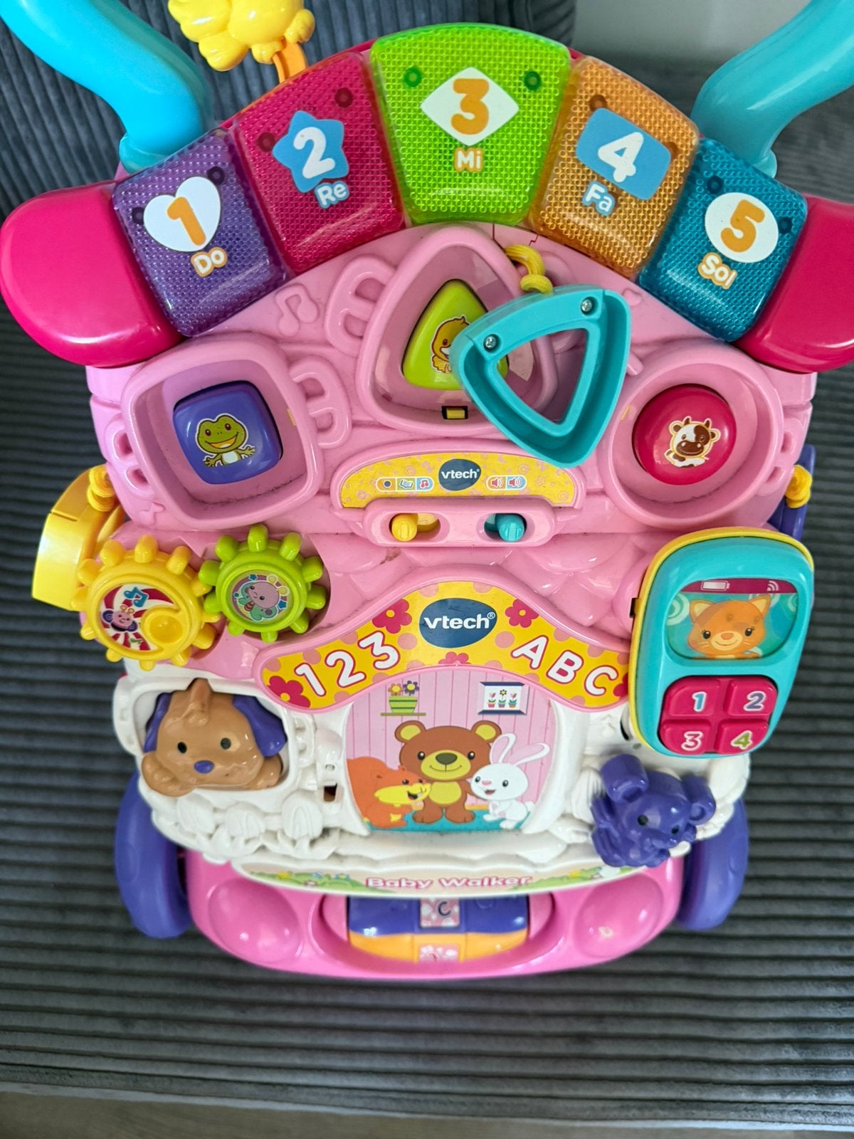 Baby walker, Ophalen