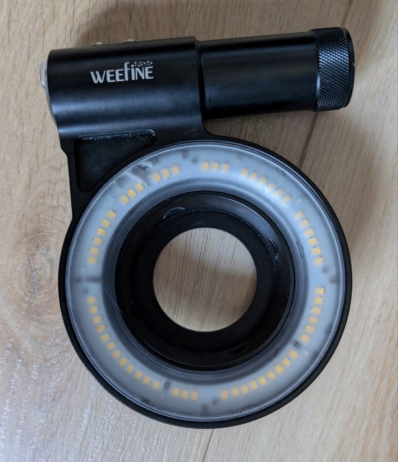 Weefine ring light 3000 incl adapter en kabel, Ophalen, Overige merken