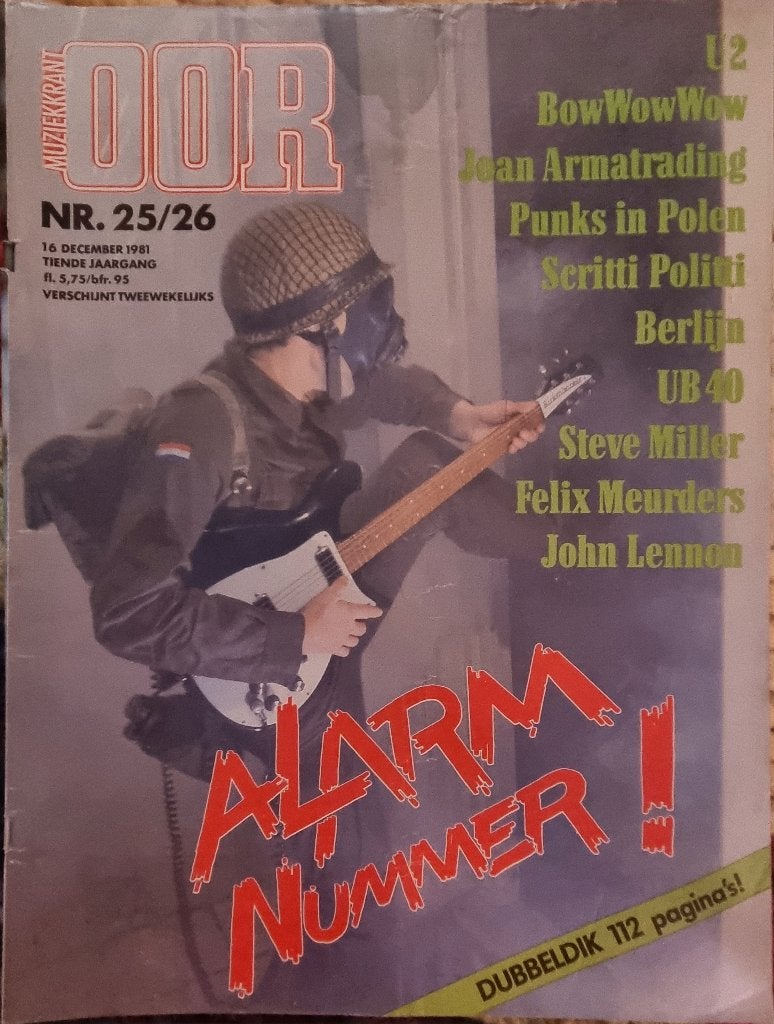 OOR 25-26 1981 U2 Joan Armatrading Scritti Politti UB 40 Mil, Ophalen of Verzenden, Zo goed als nieuw, Muziek, Film of Tv
