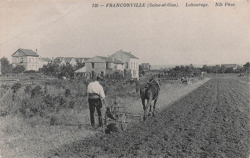 702-402-007 Franconville (Seine-Et-Oise) Labourage, Ophalen of Verzenden, Voor 1920, Frankrijk