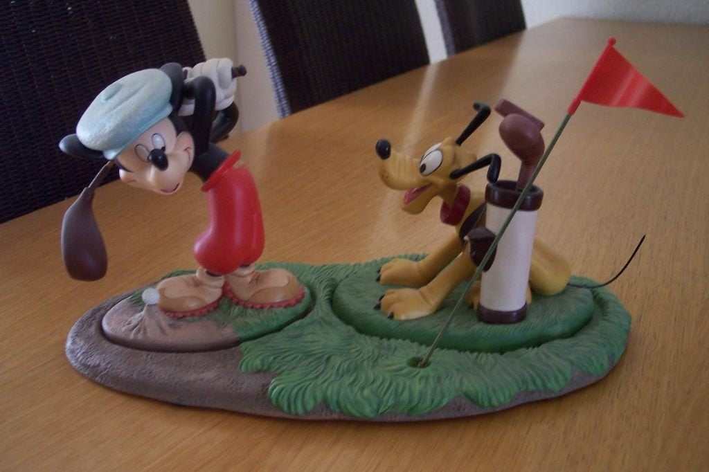 WDCC beelden Canine Caddy, Ophalen, Mickey Mouse, Nieuw, Beeldje of Figuurtje