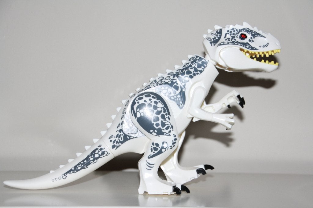 Jurassic World Park Dinosaurus Indominus Rex WIT, Ophalen of Verzenden, Nieuw