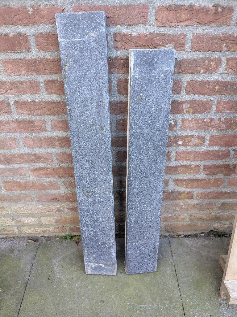 Hardstenen dorpel, Ophalen, Gebruikt, 100 tot 150 cm, Hardsteen