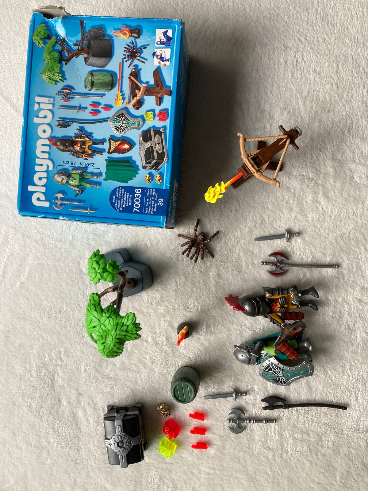 Playmobil 70036 Ridder met kruisboog en accessoires, Ophalen of Verzenden, Gebruikt, Jongen of Meisje